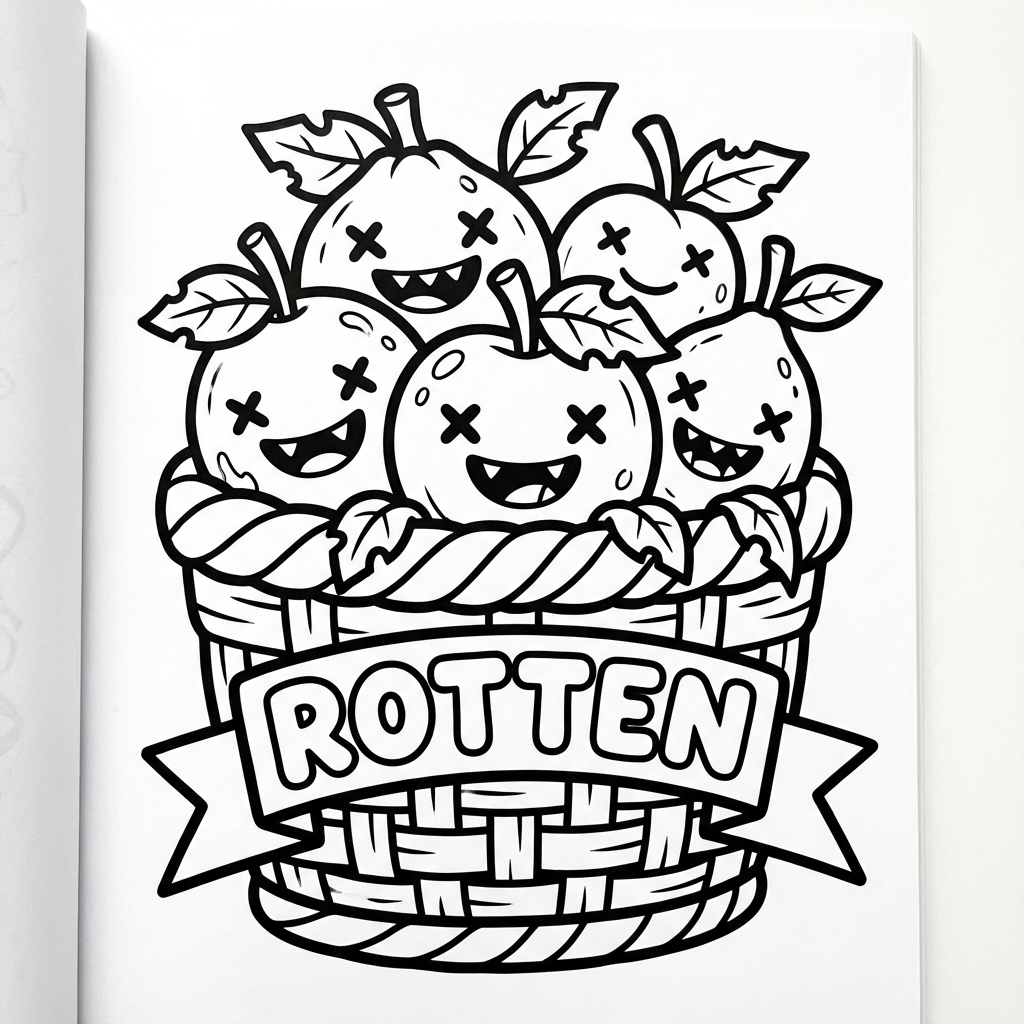 Bone for a ghost dog with a bow, great for wide margin coloring sheets and thick line coloring pages printable.